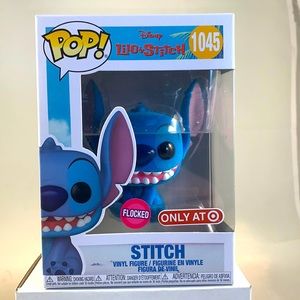 Funko Pop Lilo and Stitch “Stitch” Flocked